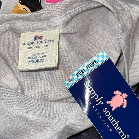 Simply Southern Gray Logo Shirt - Picture 5 of 5